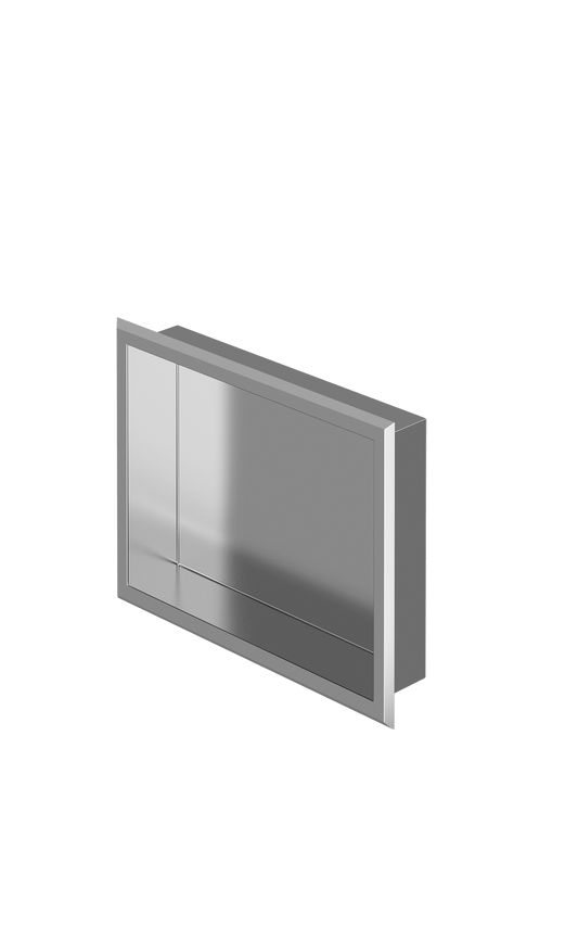 Niche Zitta en acier inoxydable poli 16" x 12" x 3" (406 mm X 305 mm X 76 mm)