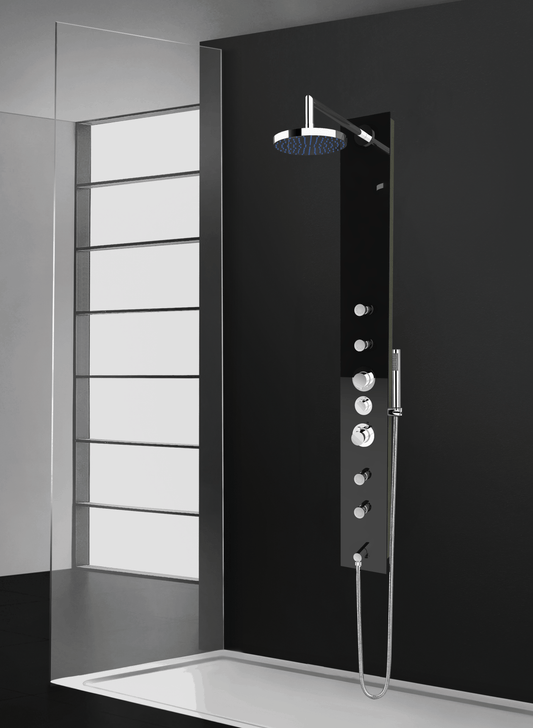 PierDeco Aquamassage Shower Set Shower Columns Collection - PD-877-S/BKGSSPLUS - Renoz