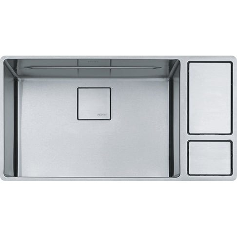 Franke 33.62" x 18.86" Chef Center CUX110-24 Stainless Steel Kitchen Sink