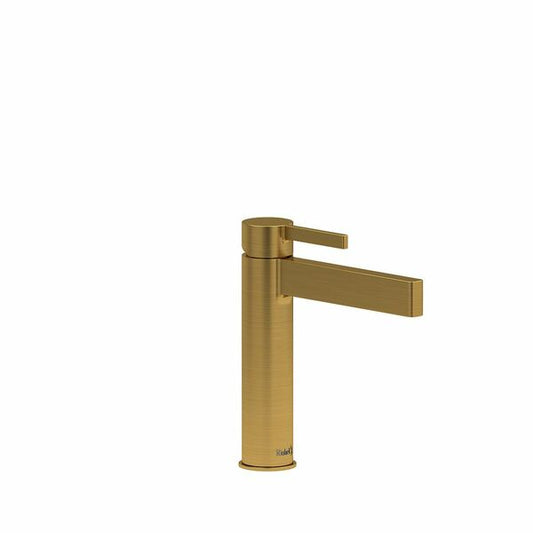 Riobel Paradox 8" Single Hole Bathroom Faucet Brushed Gold