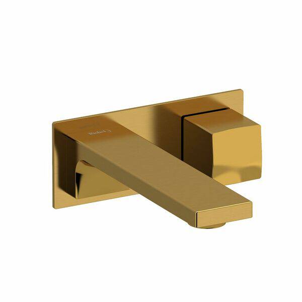 Riobel Reflet 360 Degree Wall Mount Bathroom Faucet .5 GPM Brushed Gold