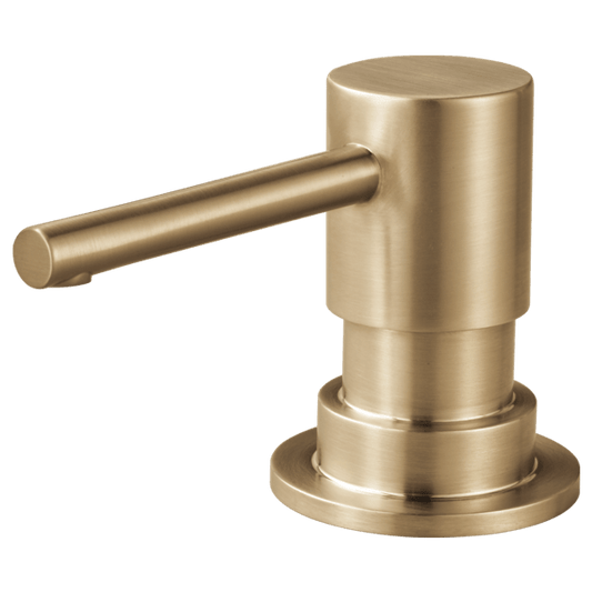 Brizo Solna Soap/Lotion Dispenser In Lux Gold Finish