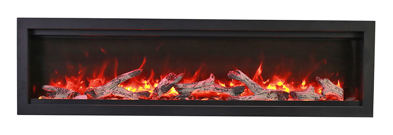 Remii 74″ WM Smart - Electric Fireplace