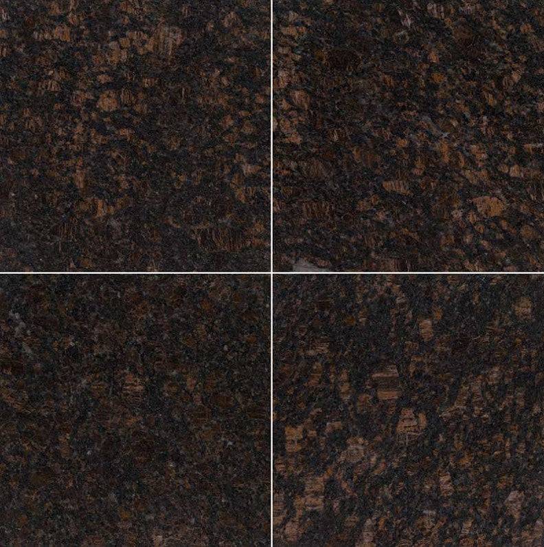 MSI Tan Brown Granite Polished 12" x 12"