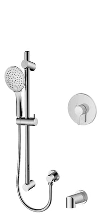 Tenzo Single Function Pressure Balanced Bath and shower Kit - MYPB22R-1102-XX