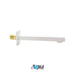 Kube Bath Aqua Piazza 7″ Long Tub Filler Spout W/ Aerator – White ASTF147-WH