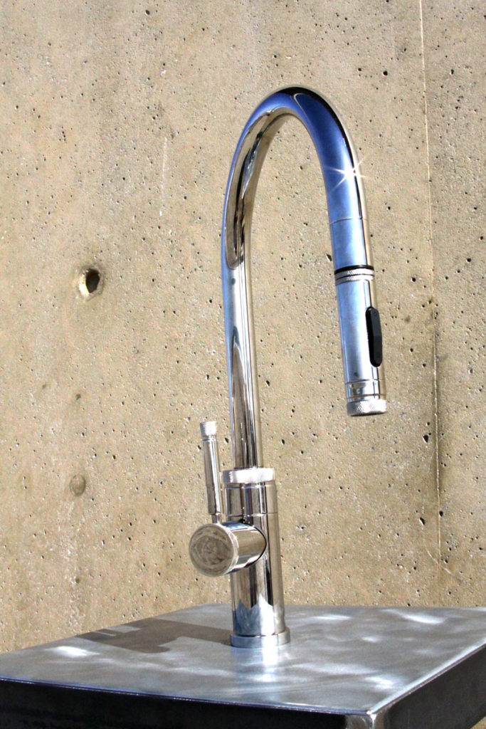 Waterstone Industrial Extended Reach PLP Pulldown Faucet – Toggle Sprayer 9300