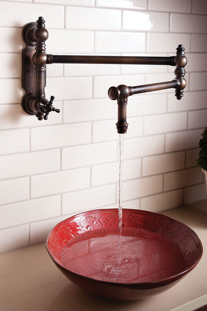 Waterstone Traditional Wall Mounted Potfiller – Cross Handle 3150