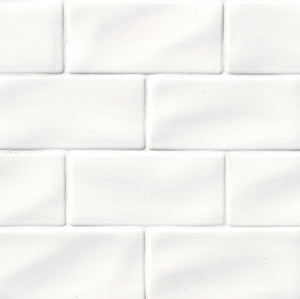 MSI Backsplash and Wall Tile Whisper White Subway Tile 3