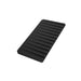 Stylish Silicone Drying Mat and Trivet, Black