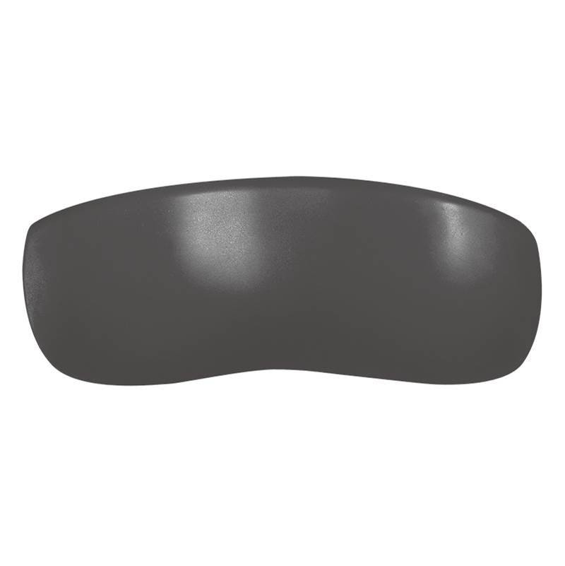 Slik Portfolio Accessory Oval Cushion Black Bathtub Pillow
