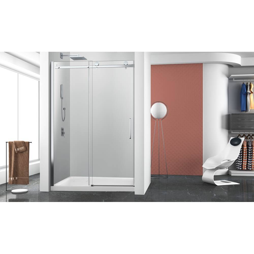 Zitta Bellini 60" Clear Straight Shower Door