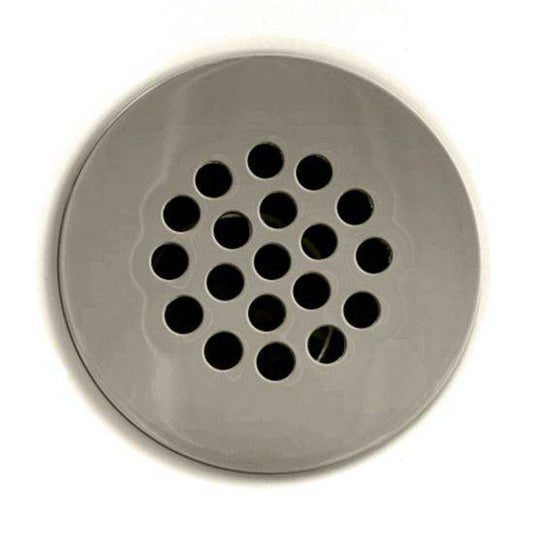 Kalia Bathroom Sink Drain Without Overflow Assembly with Grid Surface- Brushed Nickel