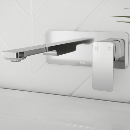 Kalia - Kareo Wallmount Lavatory Faucet Without Drain Chrome