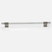 Pomelli Designs Lena Clear Pull Handle - 18 Inches Center to Center (517A18XX )
