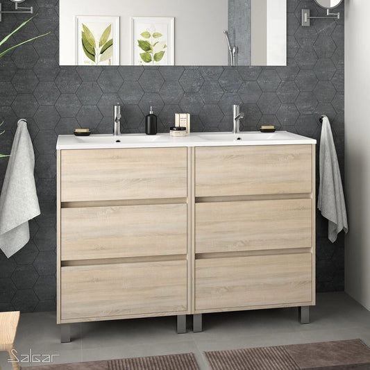 PierDeco Design Meuble-lavabo ARENYS 48 pouces