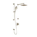 Kalia UMANI T2 PLUS (Valves Not Included) AQUATONIK T/P Shower System with Wall Arm and 9