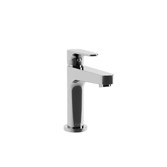 Kalia KONTOUR 6.25" Single Hole Lavatory Bathroom Faucet with Push Drain and Overflow- Chrome