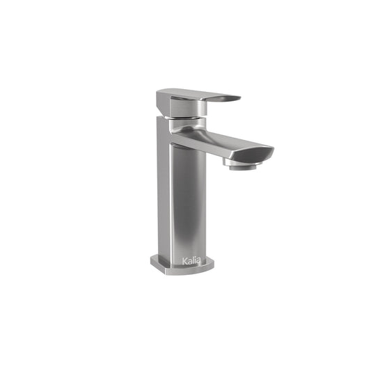 Kalia GRAFIK 5.75" Single Hole Lavatory Bathroom Faucet with Pop up Drain - Pure Nickel PVD