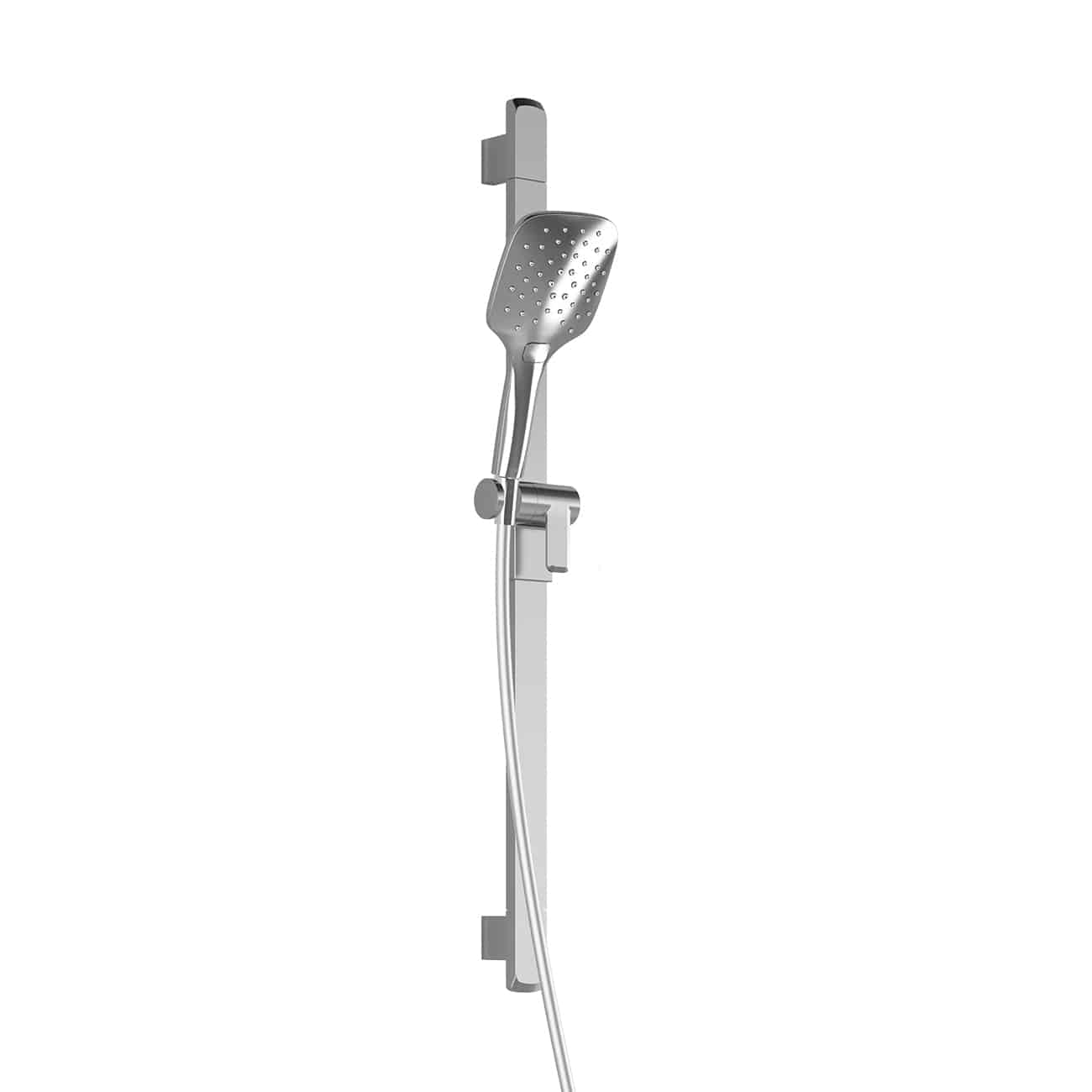 Kalia GRAFIK PLUS 2-Jet Hand Shower, Wall Bar and 60'' Flexible and Soft PVC Hose Assembly- Chrome