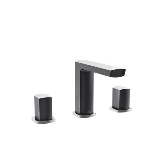 Kalia GRAFIK 5" Widespread Lavatory Bathroom Faucet- Chrome/Black