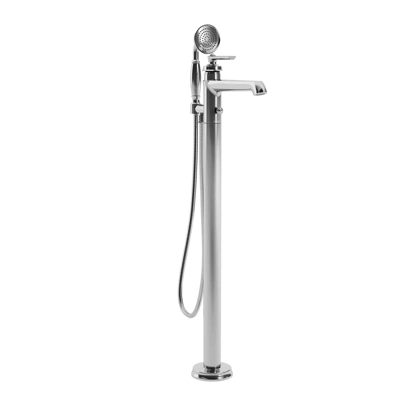 Kalia RUSTIK 35.62" Floor Mount Bathtub Faucet with Hand Shower -Chrome