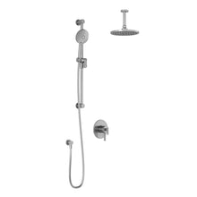 Kalia RoundOne TCD1 (Valve Not Included) AQUATONIK T/P Coaxial Shower System with Vertical Ceiling Arm-