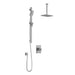 Kalia SquareOne TCD1 (Valve Not Included) AQUATONIK T/P Coaxial Shower System with 10-1/4
