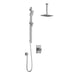 Kalia SquareOne TCD1 AQUATONIK T/P Coaxial Shower System with 10-1/4