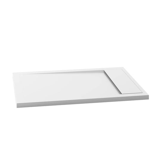 Kalia OPURE 48" x 36" Rectangular Acrylic Shower Base (Aluminum Tiling Flange Kit Included)