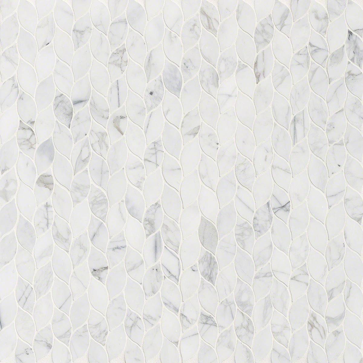 MSI Backsplash and Wall Tile Calacatta Blanco Pattern Mosaic