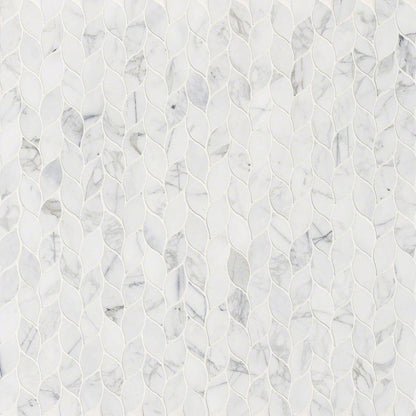 MSI Backsplash and Wall Tile Calacatta Blanco Pattern Mosaic