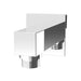 Rubi Square Slip-on Water Outlet With Square Trim - RA200XX