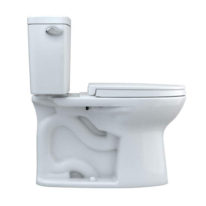 Toto - Drake Two-piece Toilet, 1.28 GPF, Elongated Bowl, Tank and Soft-close Seat