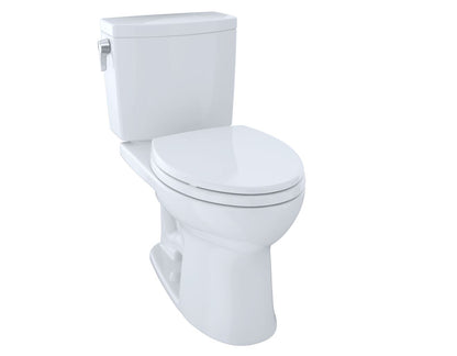Toto Drake II 1G Two-piece UnIVersal Height Toilet - 1.0 GPF MS454124CUFG