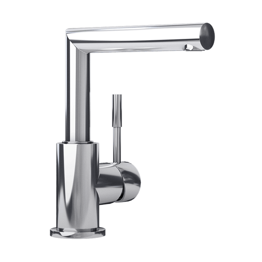 Rubi Billie Single-handle Washbasin Faucet With Drain- Chrome - Renoz