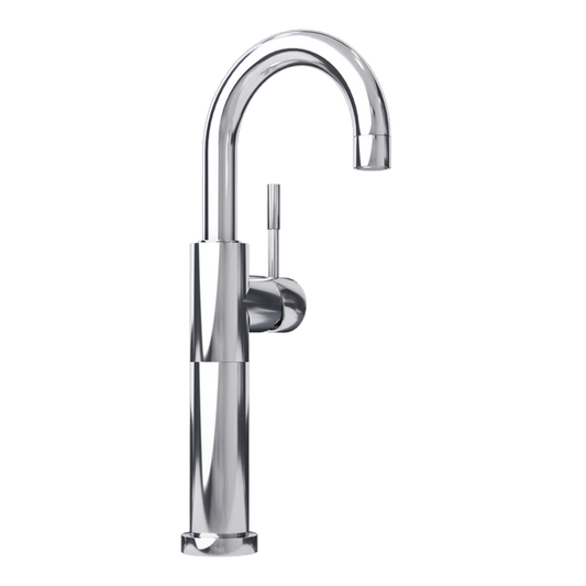 Rubi Dana Raised Single Lever Washbasin Faucet- Chrome - Renoz