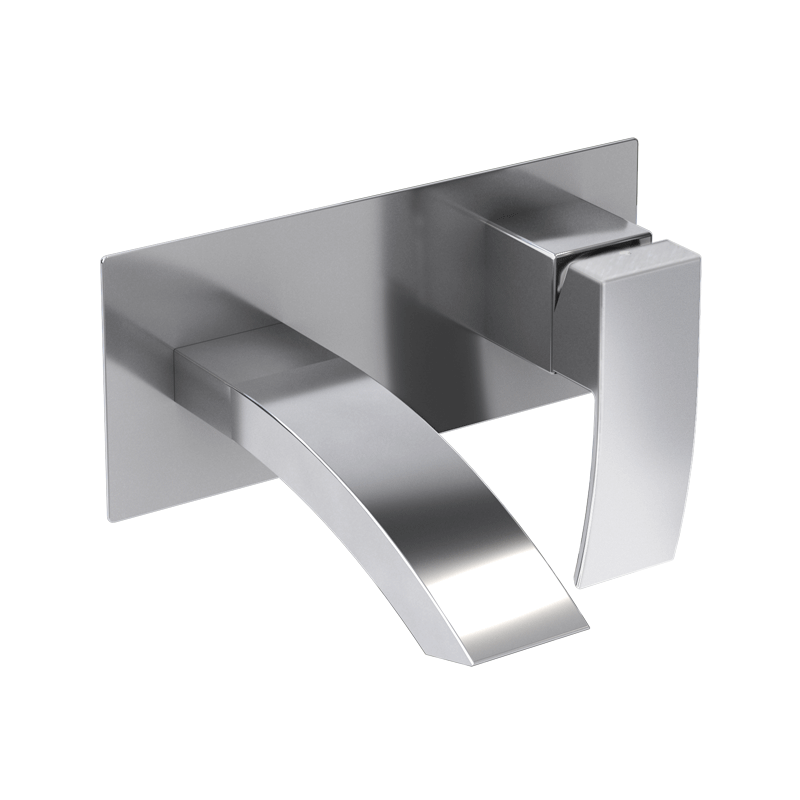 Rubi Fall Wall-mounted Washbasin Faucet - Renoz