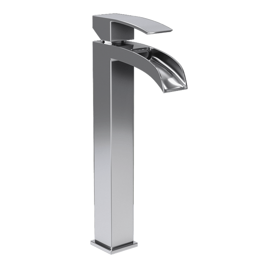 Rubi Kaskad Raised Single Lever Washbasin Faucet With Drain - Renoz