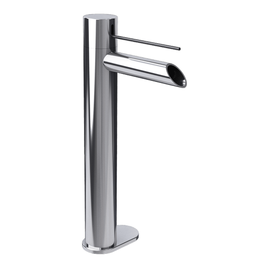 Rubi Kronos Raised Single Lever Bathroom Faucet With Drain - Renoz