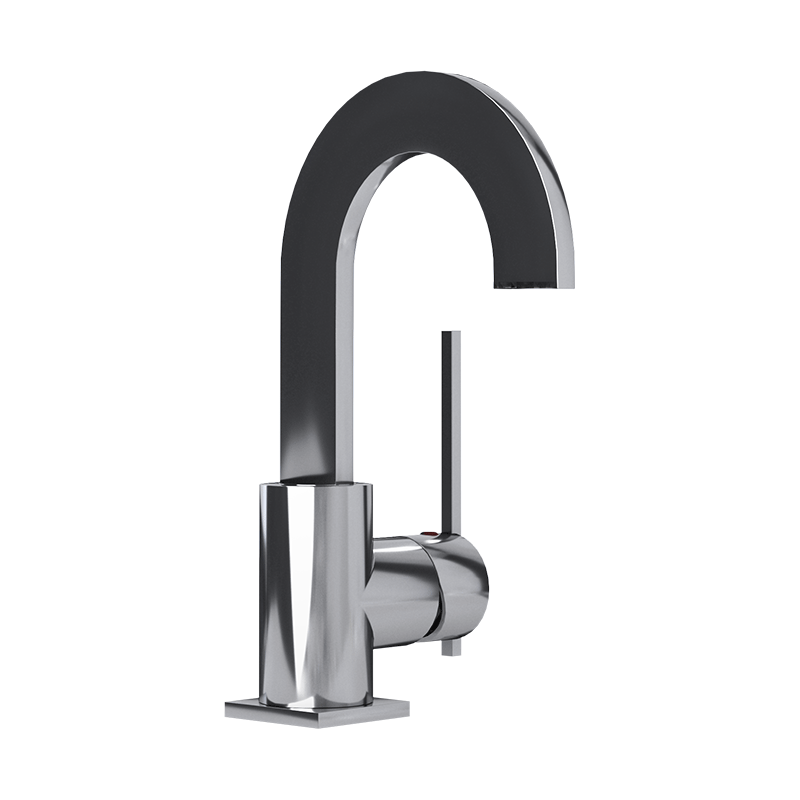 Rubi Gabriella 10" Single Lever Washbasin Faucet With Drain- Chrome
