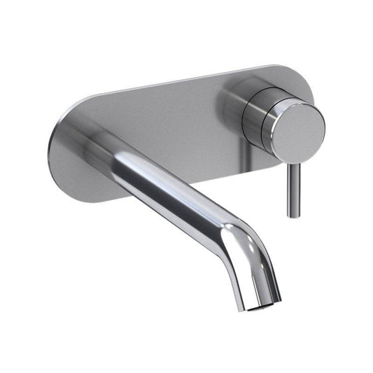 Rubi Vertigo Wall-mounted Washbasin Faucet - Chrome - Renoz