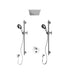 Rubi Jade 1/2 Inch Dual Thermostatic Shower Kit With 10