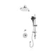 Rubi Vertigo 3/4 Inch Thermostatic Shower Kit With Wall Mount Shower Head - Chrome - Renoz