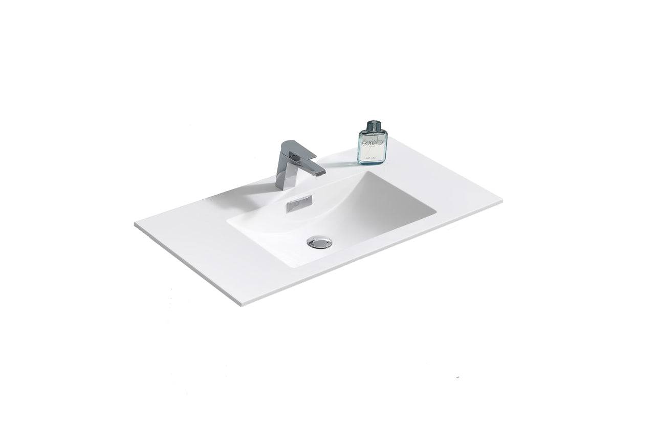 Kube Bath Sink For 36 Inch De Lusso And Milano Bathroom Vanity - Renoz