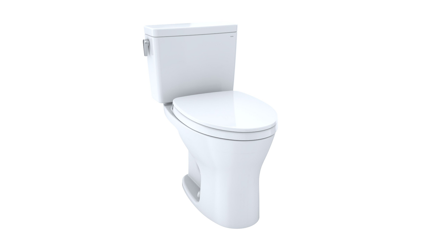 Toto Drake 10" brut - Toilette 1G, cuvette allongée 1,0 GPF et 0,8 GPF - Hauteur universelle