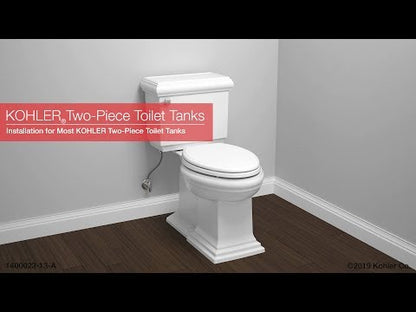 Kohler Highline Comfort Height Two-Piece Elongated 1.28 Gpf Chair Height Toilet (Seat Not Included)