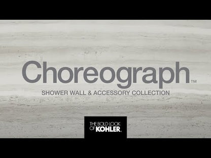 Kohler Choreograph 21" Floating Shower Shelf- Bright Polished Silver