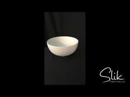 Slik Portfolio - Slik Stone High Bowl Solid Surface Vessel Sink