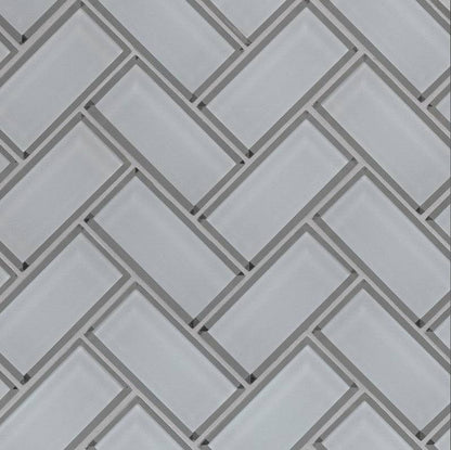 MSI Ice Bevel Herringbone Glossy 8mm Wall Tile